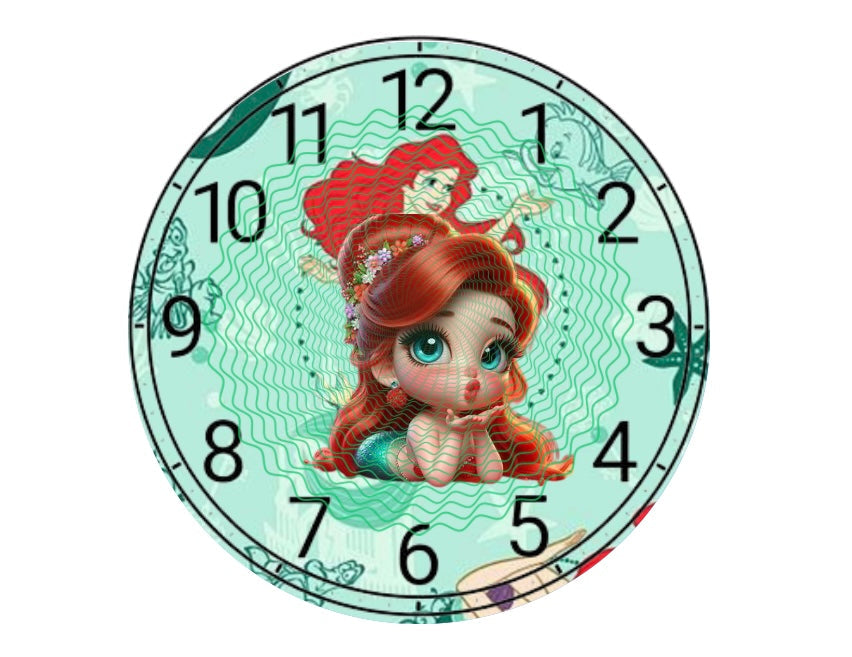 Character clocks digital