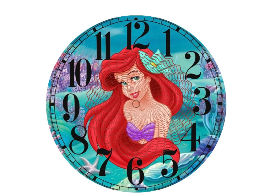 Character clocks digital