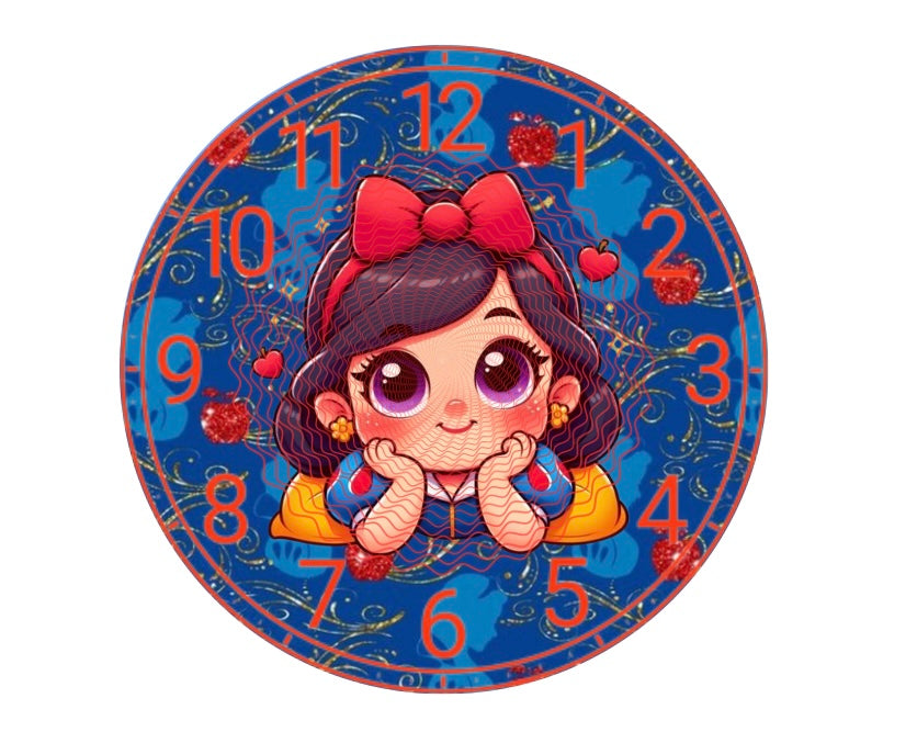 Character clocks digital