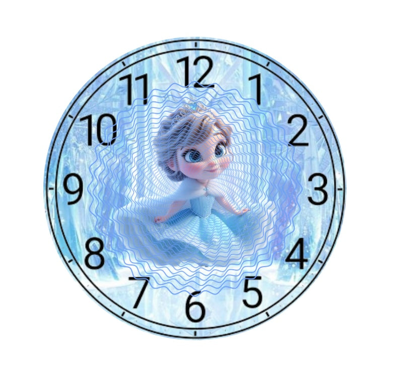 Character clocks digital